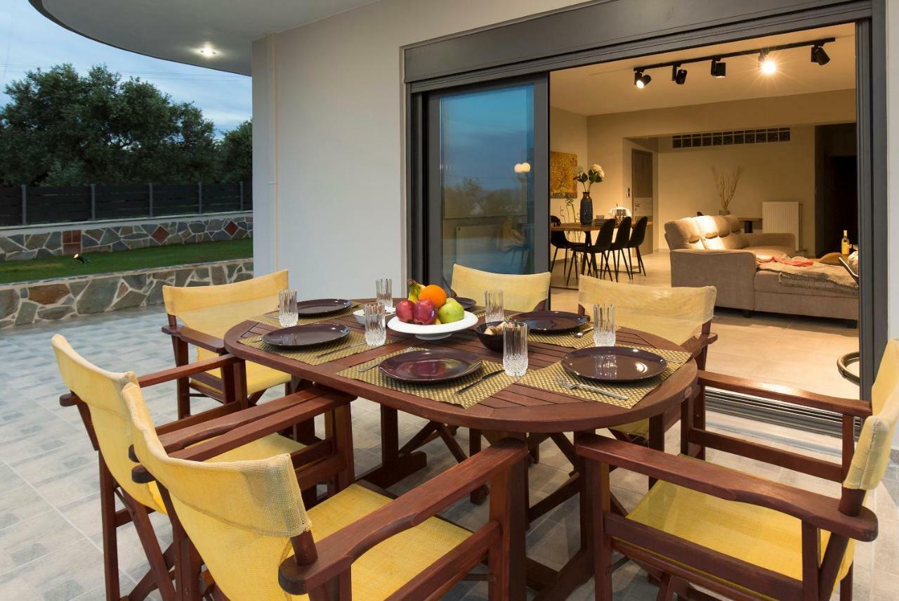Evangelie Luxury Residence Kíssamos Exterior foto